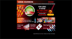 Desktop Screenshot of luxenvuurwerk.nl